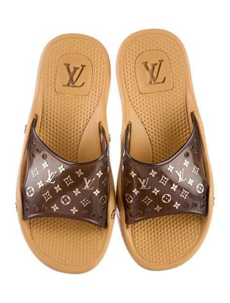 mens lv sandals|louis vuitton slippers men's.